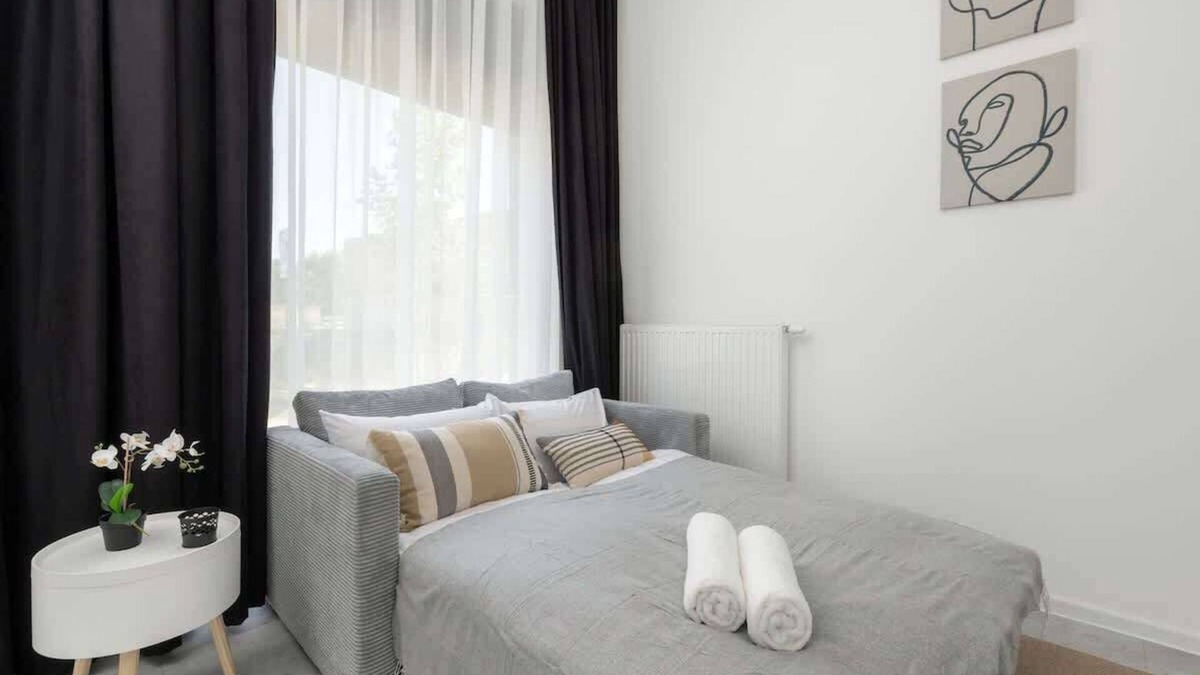 West Pomeranian Voivodeship Apartment | Elegant Studio Chmielewskiego | Parking | Szczecin