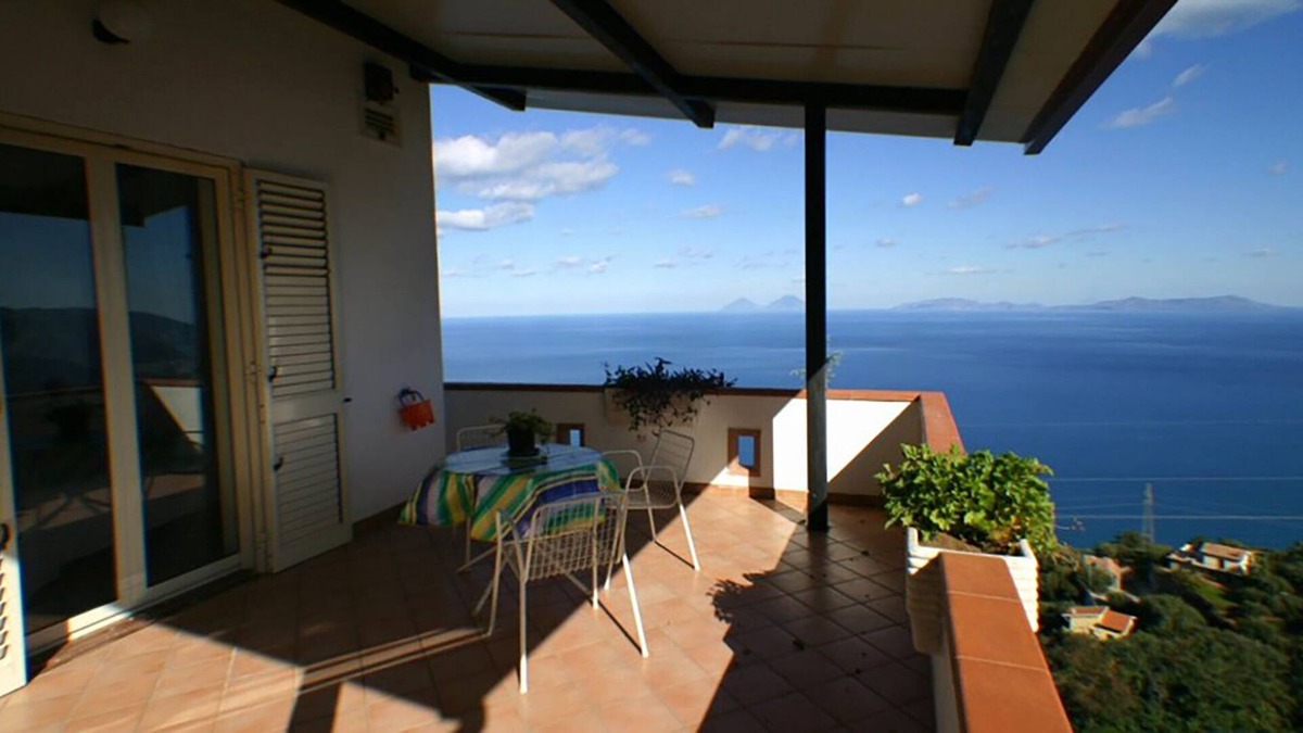 Capo d'Orlando Villa | Elegant Vacation Villa on 3 levels-Capo d'Orlando Sicily WITH SEA VIEW