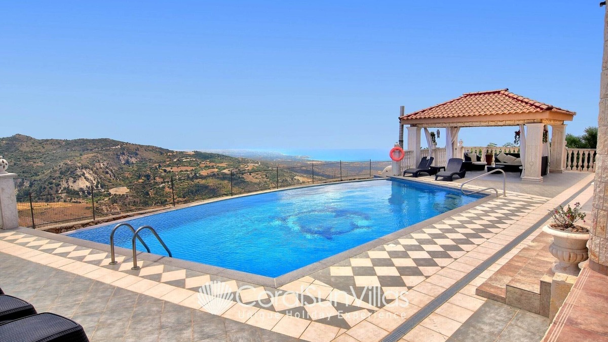 Kathikas Villa | Elegant Villa in Prime Location, Ideal for Weddings, Amazing Pool & Terrace