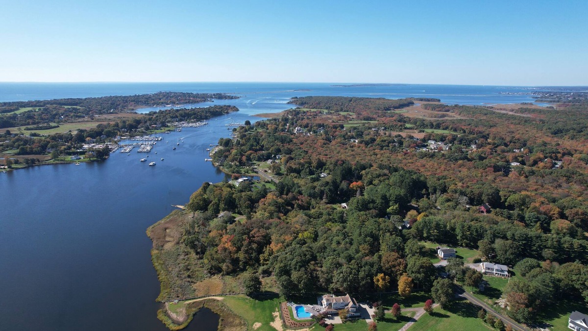 Pawcatuck House | Elegant Waterfront Estate On 2 Acres ~ Private Pool ~ 12 min from Mystic!