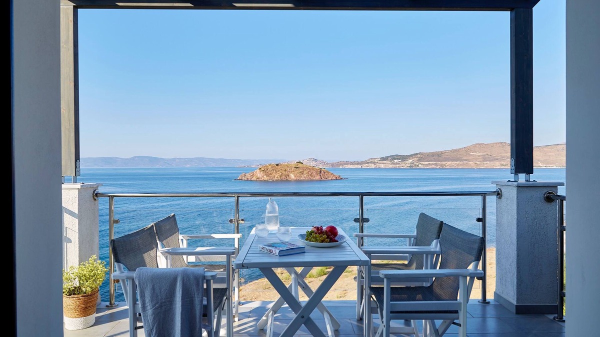 Anaxos Villa | Eleia Seafront Villa with Private Pool & Sea View