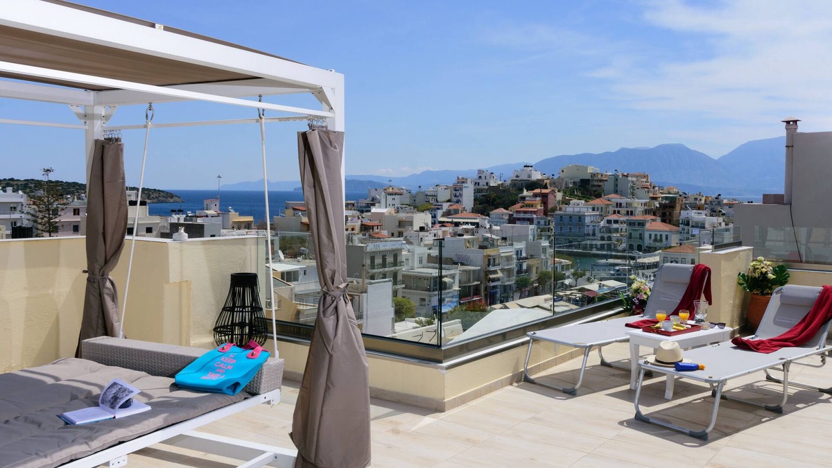 Agios Nikolaos Apartment | Elenis Lake View Center House