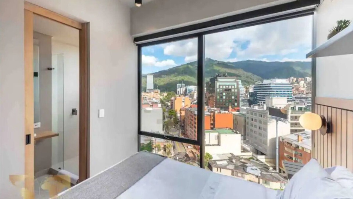 Calle 100 Apartment | Elite Bogotá Loft: Stunning View Close to park 93