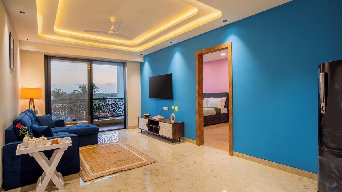 Saipem Apartment | ELIVAAS Kamerios Brisa 1BHK with Jacuzzi