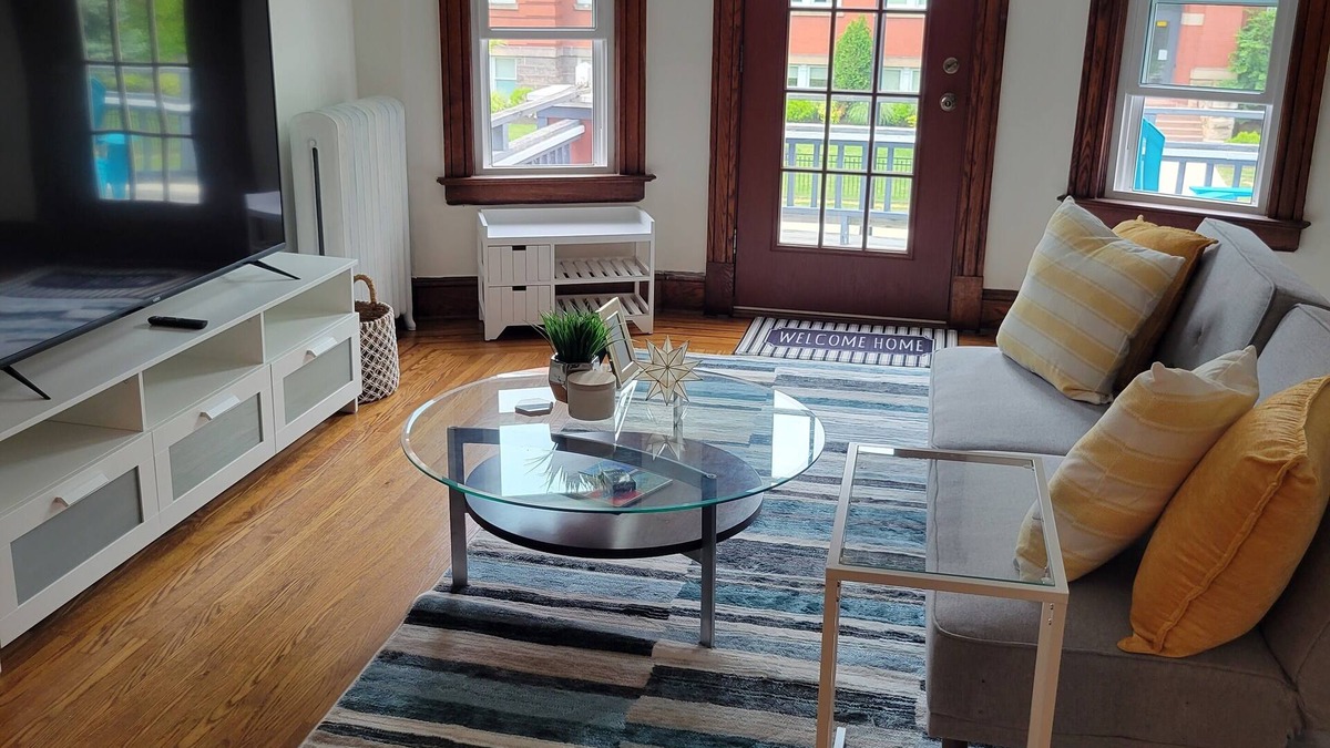 North Buffalo House | Elmwood Village Elegance: 2 bedroom + dedicated office