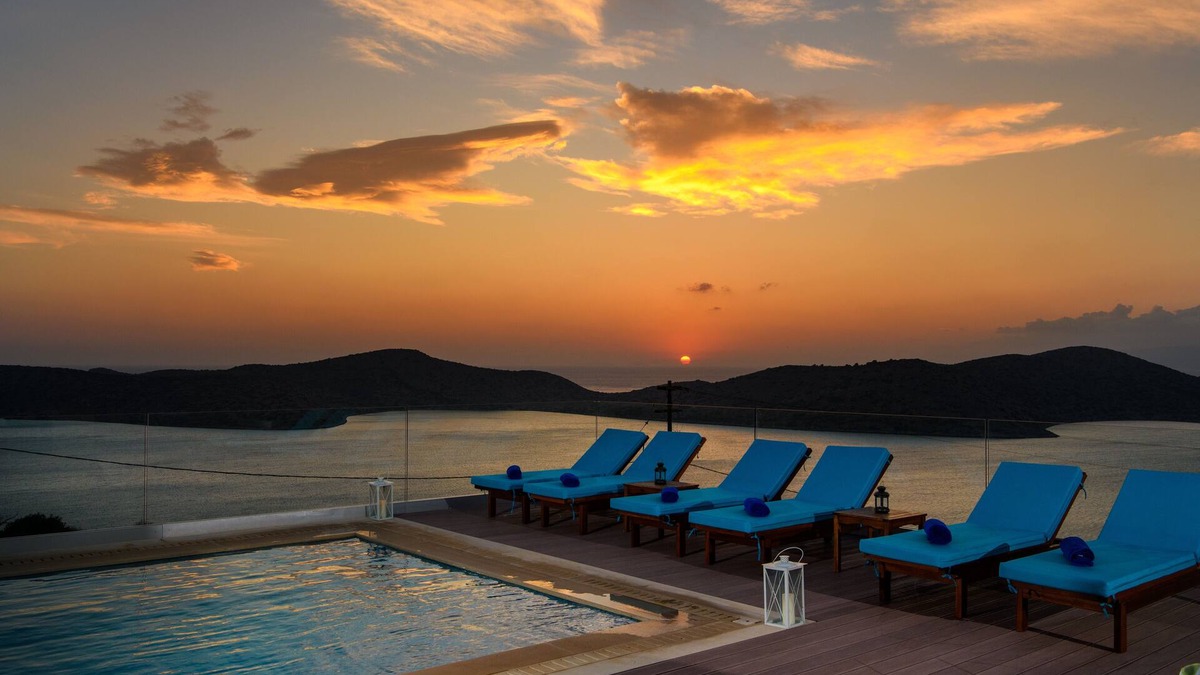 Mavrikiano Villa | Elounda Panorama Villa, luxury villa with amazing views of Elounda Bay sleeps 12