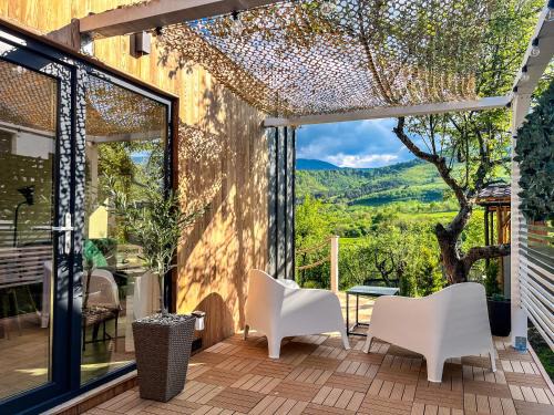 Sadu Bed & Breakfast | Elysian Fields - Tiny House 'Evergreen'