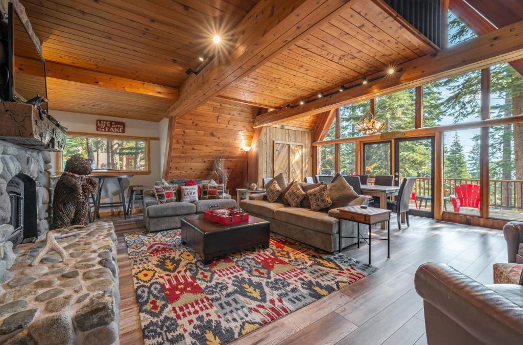 Ridgewood House | Ember Ridge Retreat by Tahoe Getaways - 3BR Pet-Friendly Carnelian Bay Rental w Fenced Yard, Ping Pong, Hot Tub, Near Northstar