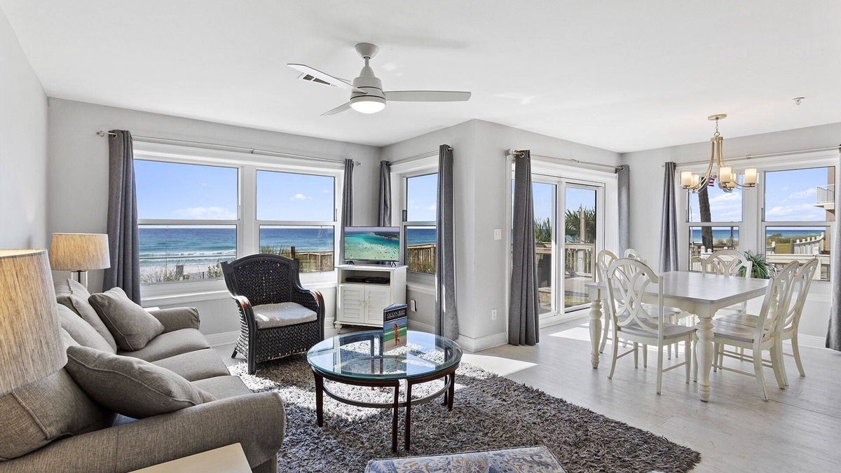 Crystal Beach Condo | Emerald Dunes 105 - Gulf Front, Crystal Beach, Heated Community Pool, Hot Tub!