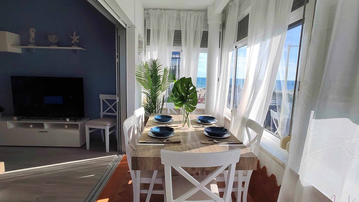 Punta Umbria Apartment | En la Misma Playa Nuevo 3 Dormit , Vistas al mar