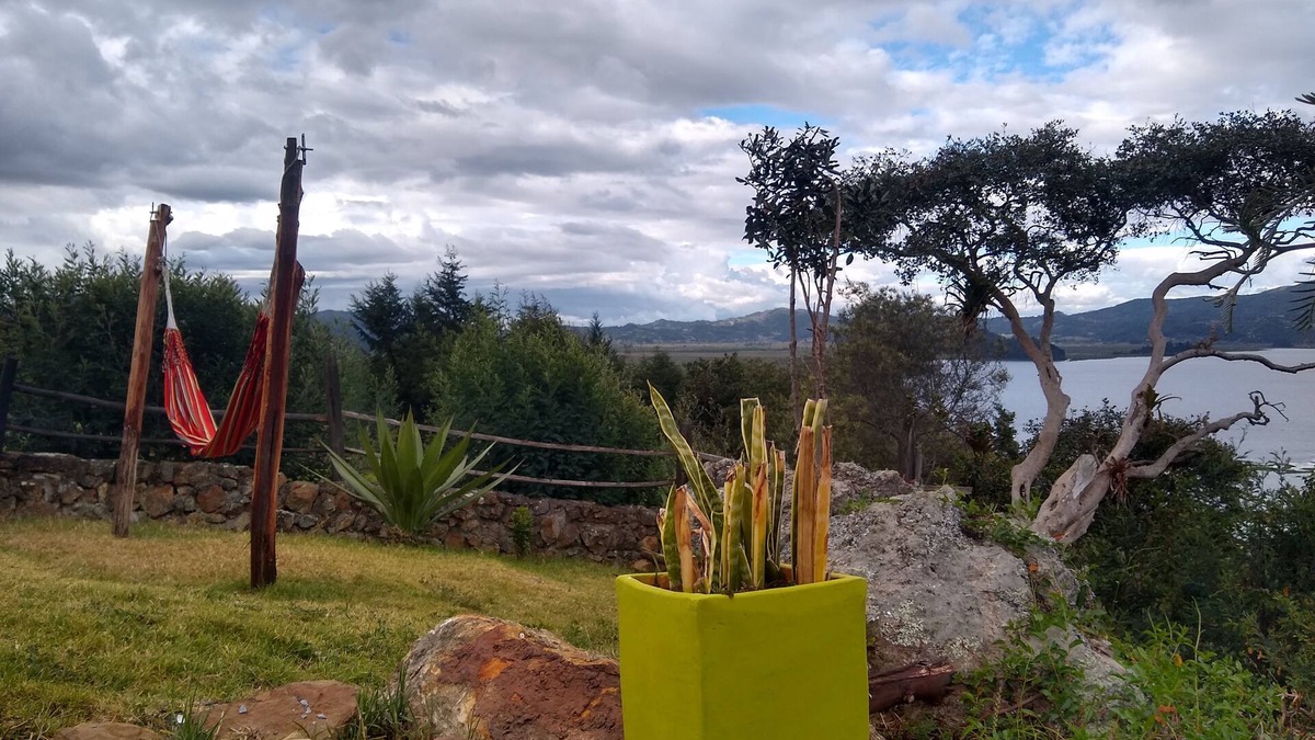 Fuquene Cabin | Encantadora Cabaña y un Bello Mirador de la Laguna