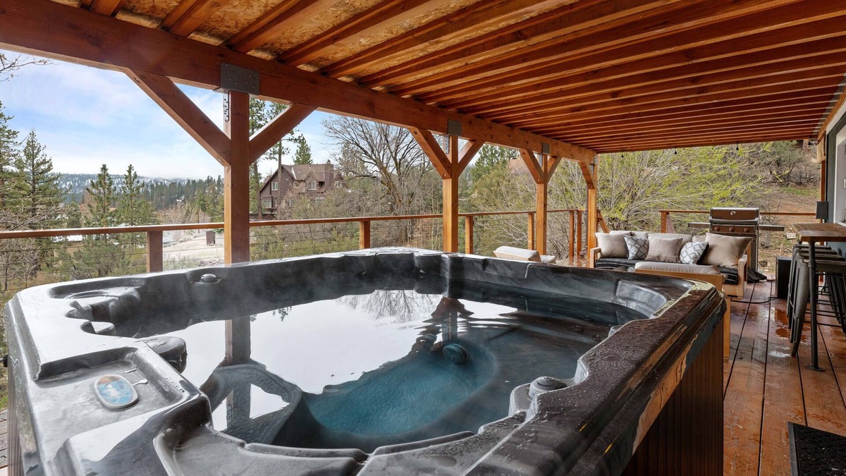 Fawnskin Cabin | Enchanted Hideaway - Lake View, Hot Tub, Fireplace, Deck, Barbecue