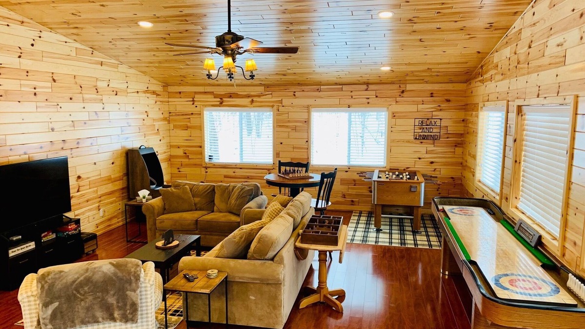 Johannesburg Cabin | Enchanting 4-Season Retreat in the Woods Near Trails Lakes and Resorts