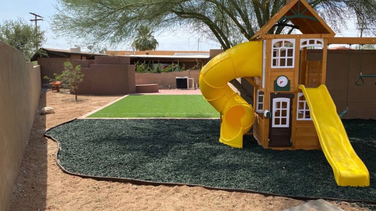 Catalina Foothills Estates Villa | Enchanting southwestern villa and casita with pool, playground, and bball hoop