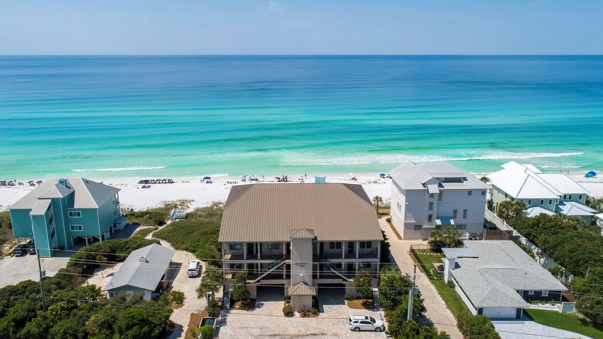 Dune Allen Beach Condo | End of Journey #201 - End Unit, Elevator, Gulf Front at Dune Allen Beach