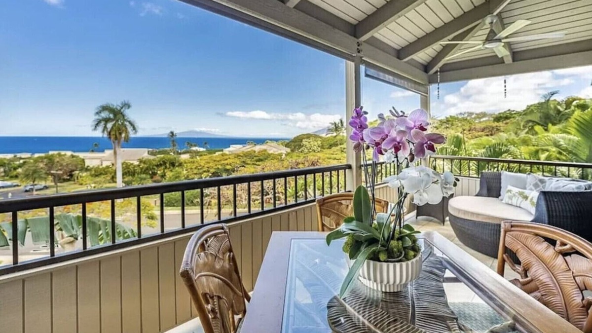 Wailea Apartment | Endless Ocean Views - 1bd/2 bath!