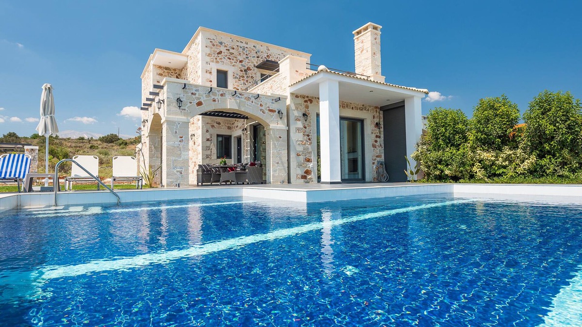 Douliana Villa | Enid Villa with private pool and amazing view