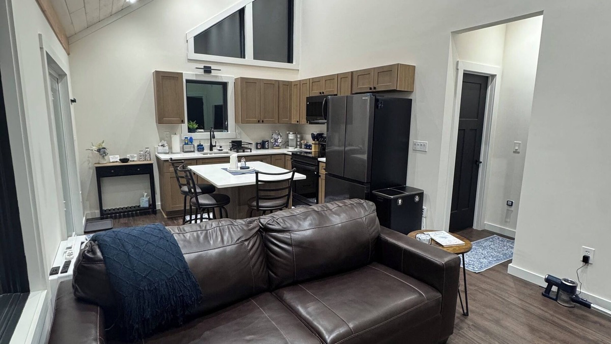 North Lake George Apartment | Enjoy a stylish experience at this centrally-located place.