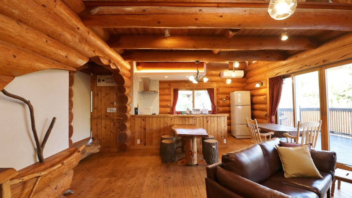 Yawatano House | Enjoy hot springs on BBQ Log cabin that appears /Ito Shizuoka