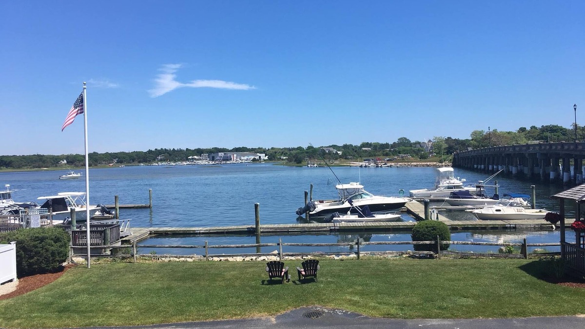 South Yarmouth Condo | Enjoy the beautiful views of Bass River!