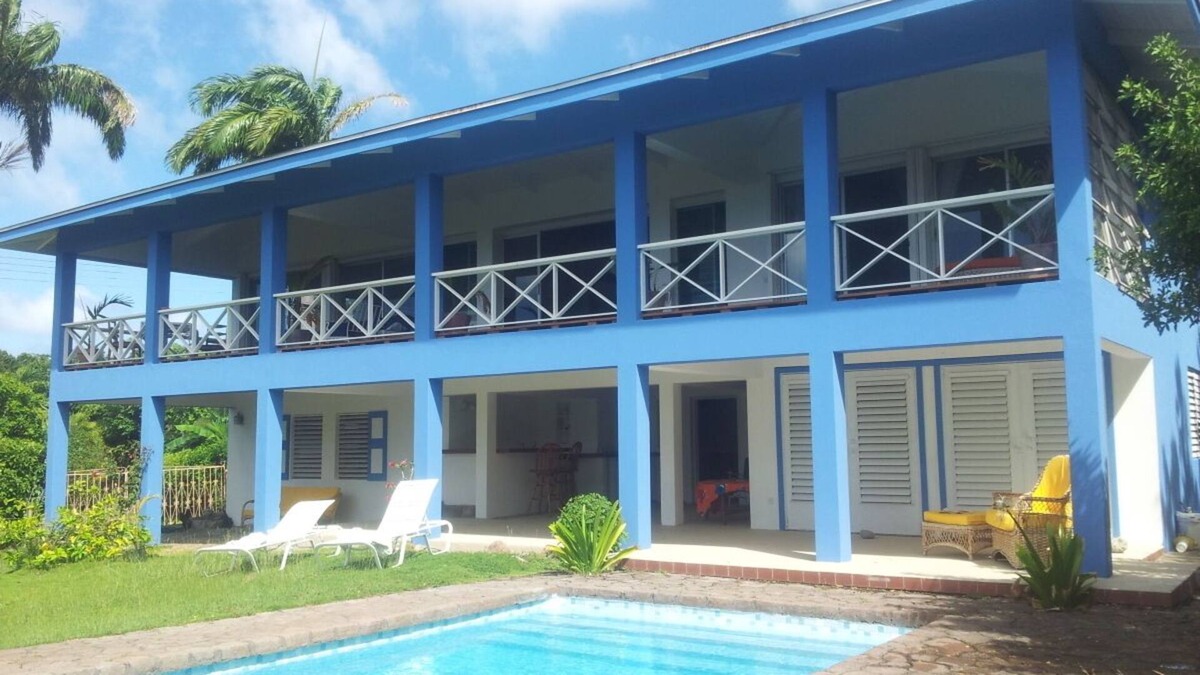 Old Towne Villa | Enjoy the lovely Carpe Diem villa in the unspoiled Caribbean isle of Montserrat