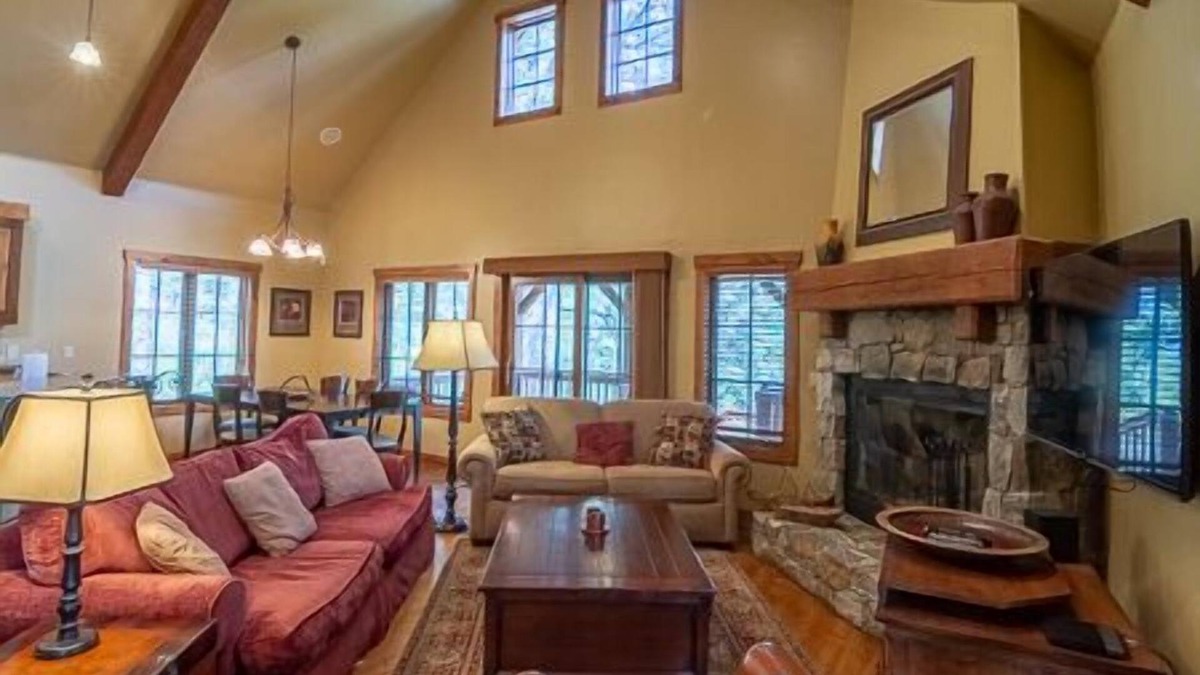 Tamarack Ski Chalet | Enjoy the Mountain Views from your Private Deck and Hot Tub