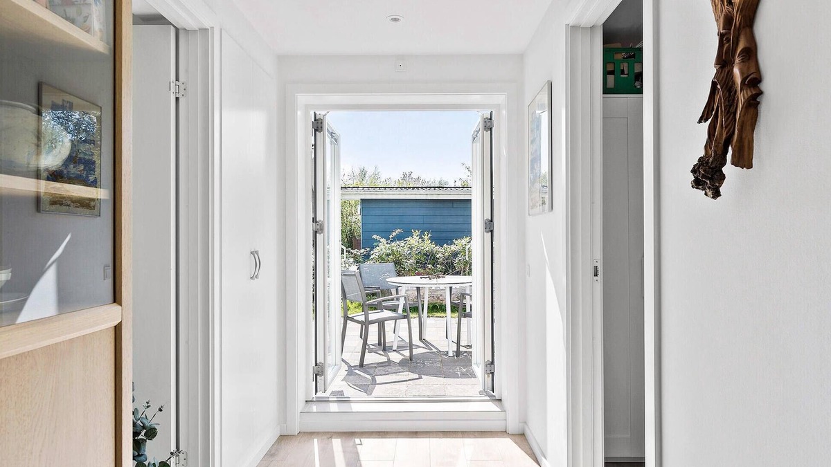 Borup House | Enjoy this pleasant vacation home near Lake Dyndet.
