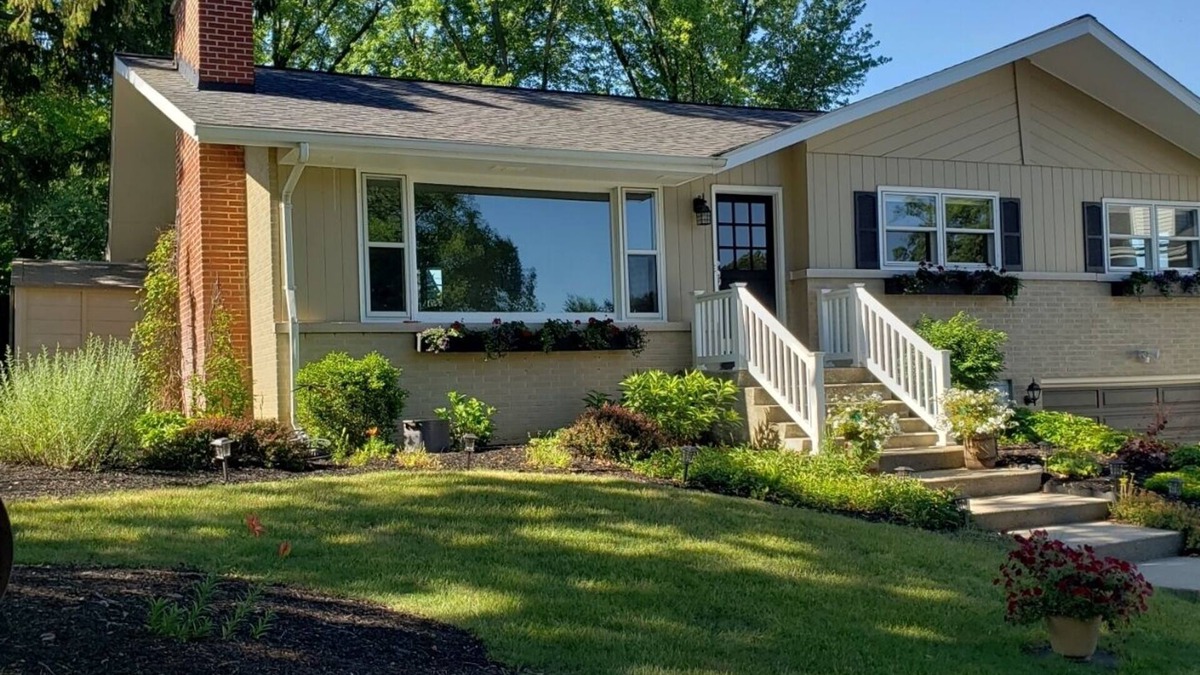 Powers Lake House | Enjoy this updated home just steps from the sandy beach in Powers Lake.