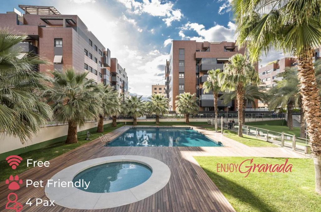 Figares Apartment | EnjoyGranada EMIR 3F - POOL, GYM & Free Parking