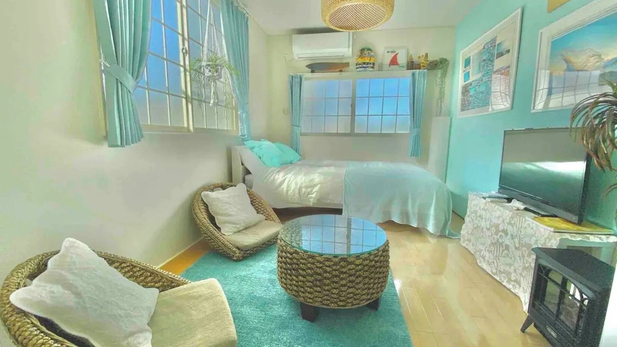 Katasekaigan Apartment | Enoshima popular arealife near the seagreat suns/Fujisawa Kanagawa