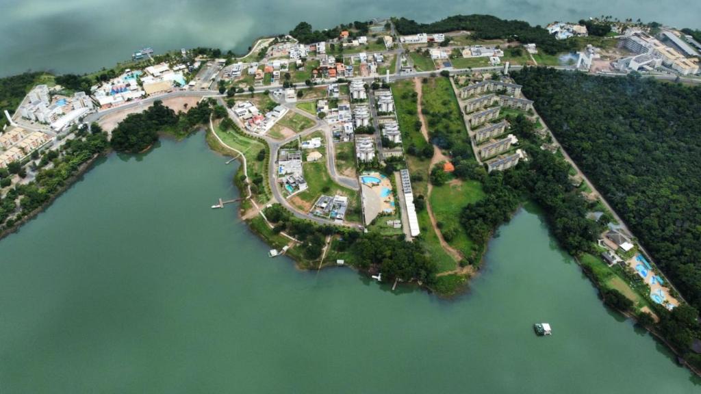 Caldas Novas Apartment | Enseada Nautico Apart Flat I Vista para o Lago Corumbá