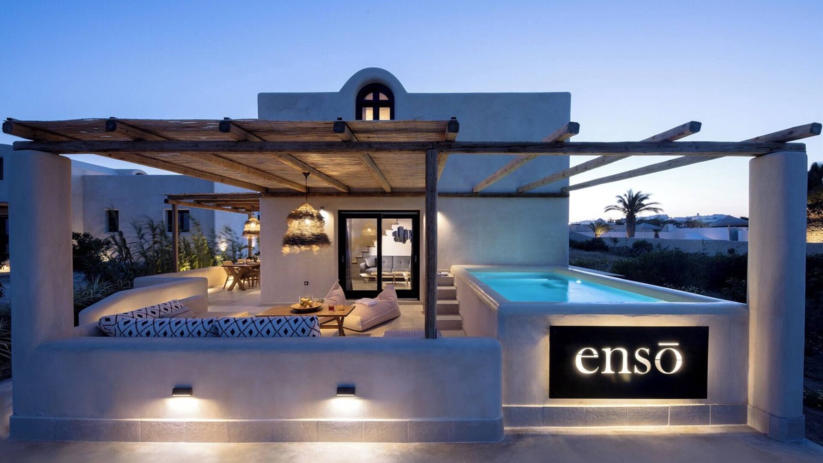 Agia Paraskevi Villa | ensō - eco-friendly designed luxury villa with pool near sea