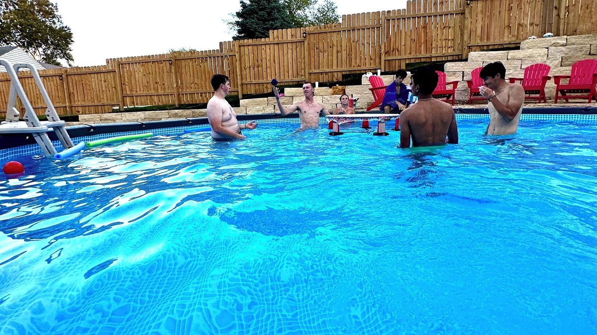Oskaloosa House | Entertain Large Groups Here: Game Room, Pool, Patio, Fire Pit, Pool Table & More