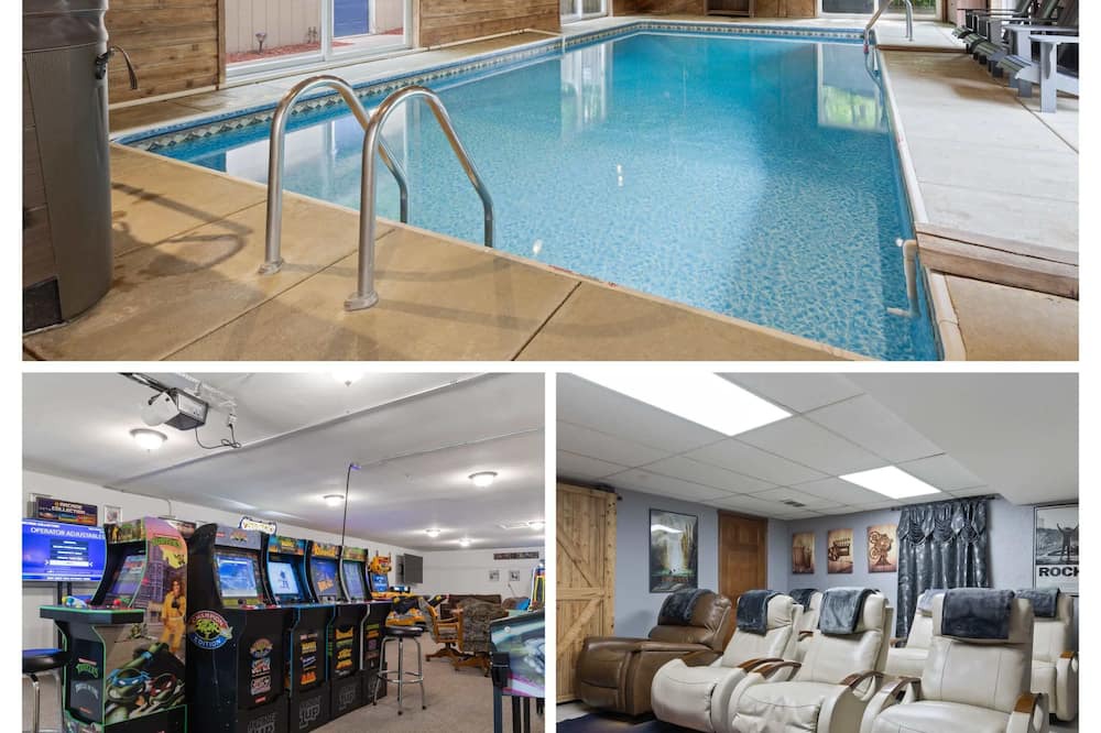 Rockford House | Entertainment Oasis Indoor Pool Spa Arcade Theatre