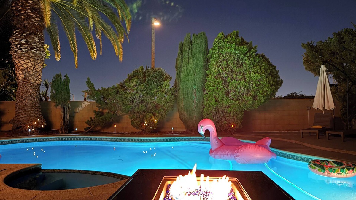 Rowland Heights House | Entire 4 LG Queen BED with large Pool, patio, BBQ, Firepit good for Summer!