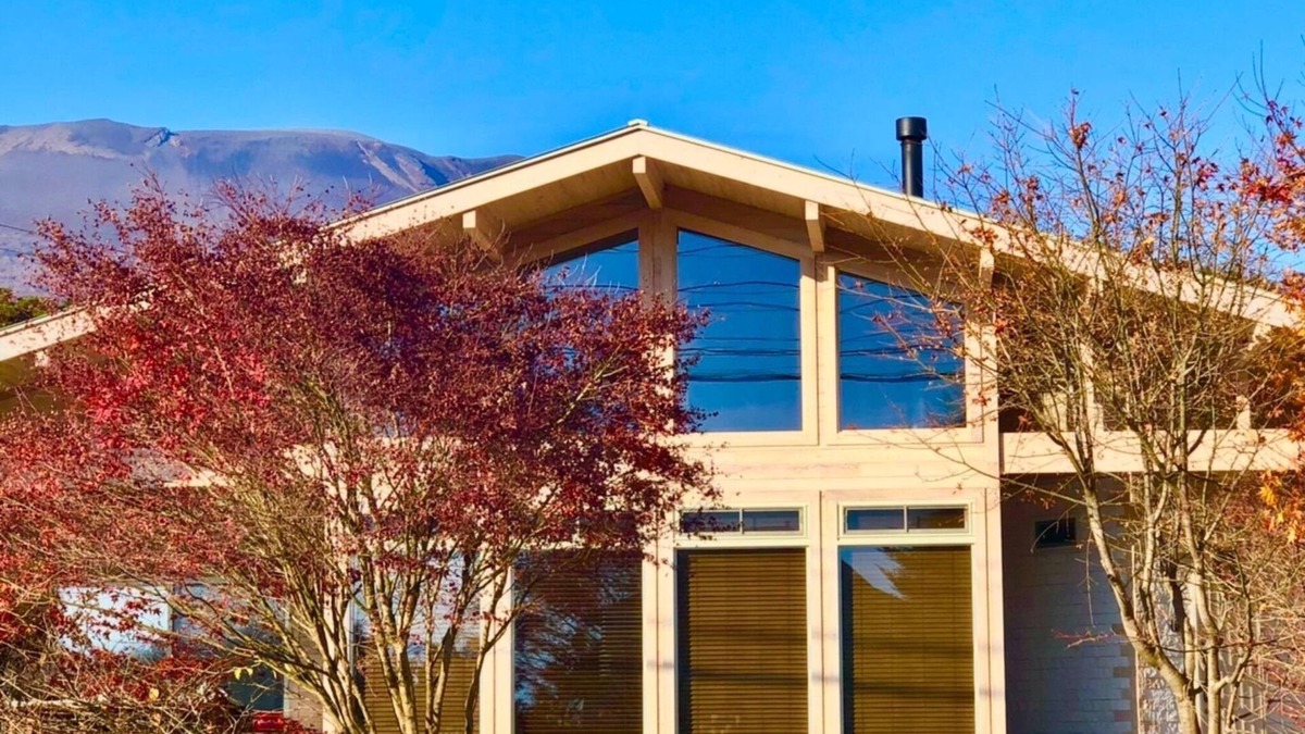 Oiwake House | Entire building reserved 250 Large luxury Finnish log house with panoramic views of Mt Asama/Kitasaku-gun Nagano