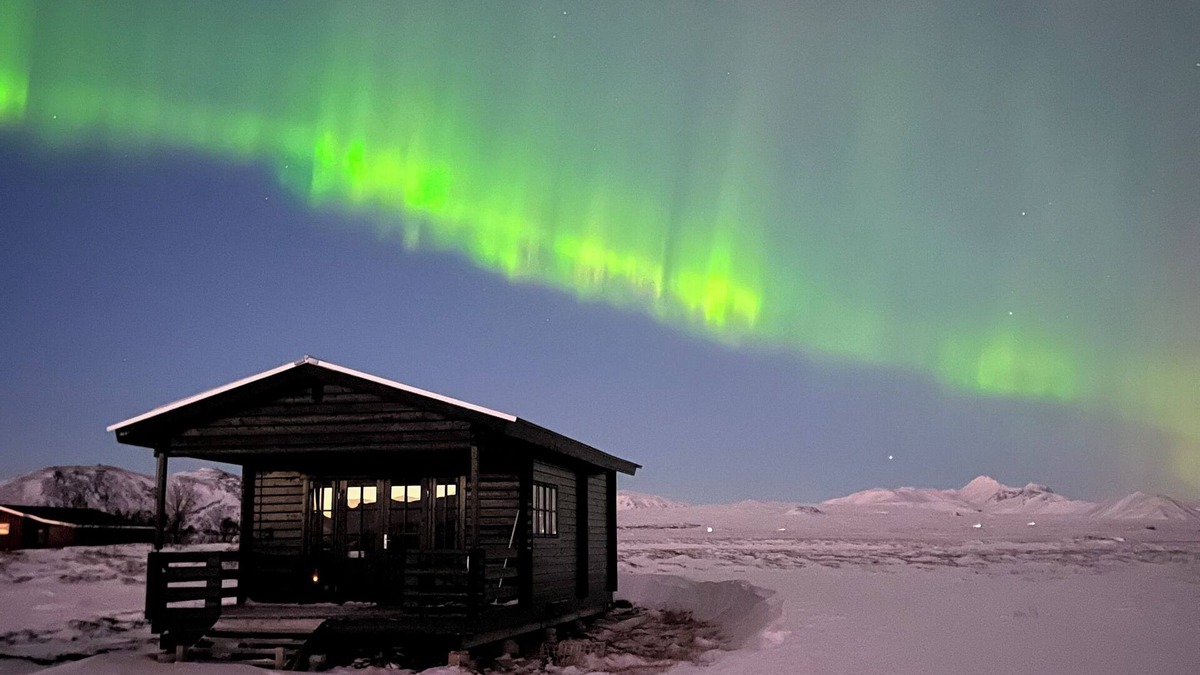 Veidilundur Cabin | Entire cottage at Þingvellir