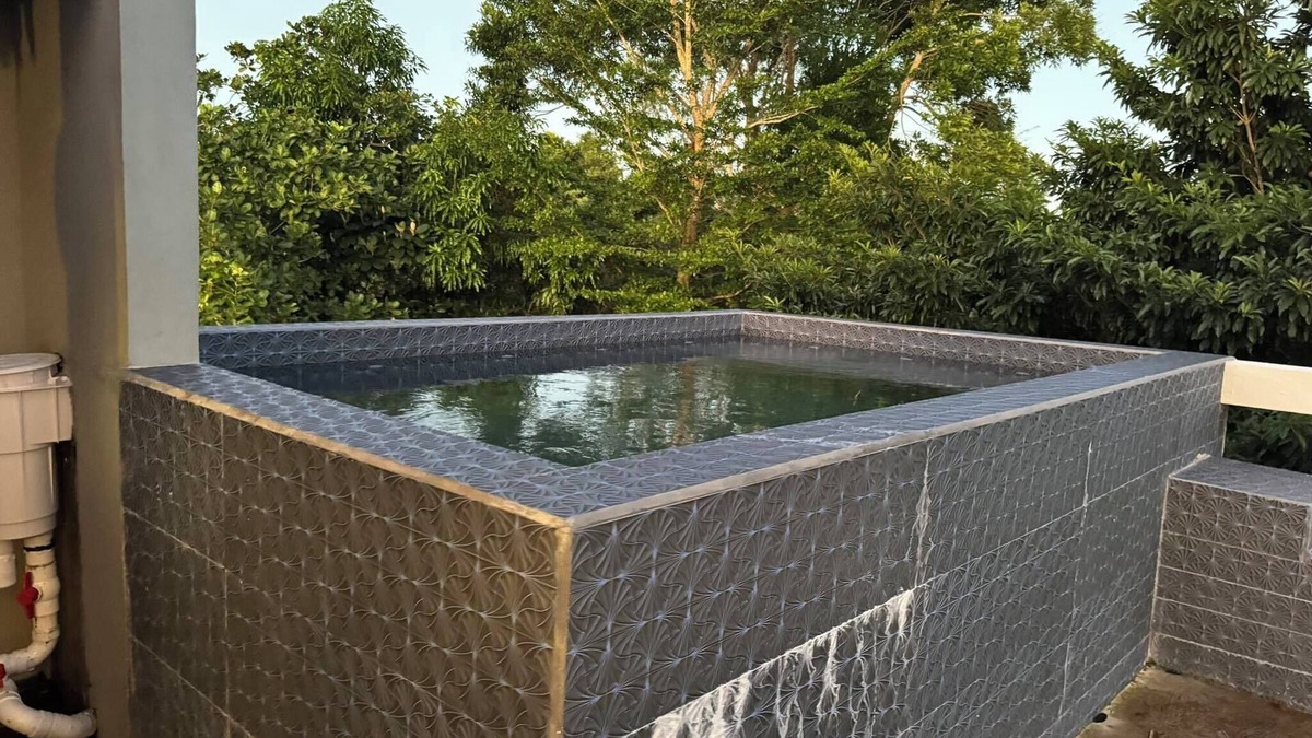 Dangriga House | Entire Duplex with 2 separate apartments, a rooftop bar and plunge pool.