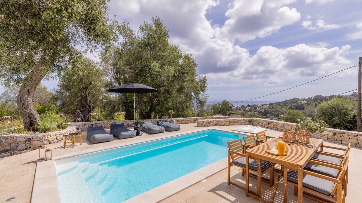 Longos Cottage | Entire Filitsa's Stonehouse in Paxos with pool