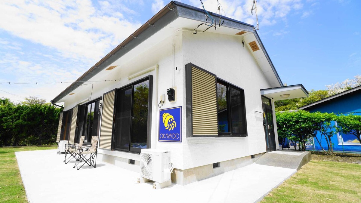 Oshima Apartment | Entire house rental nestled in a quiet, lush area of Izu Oshima|BBQ & Bonfire available