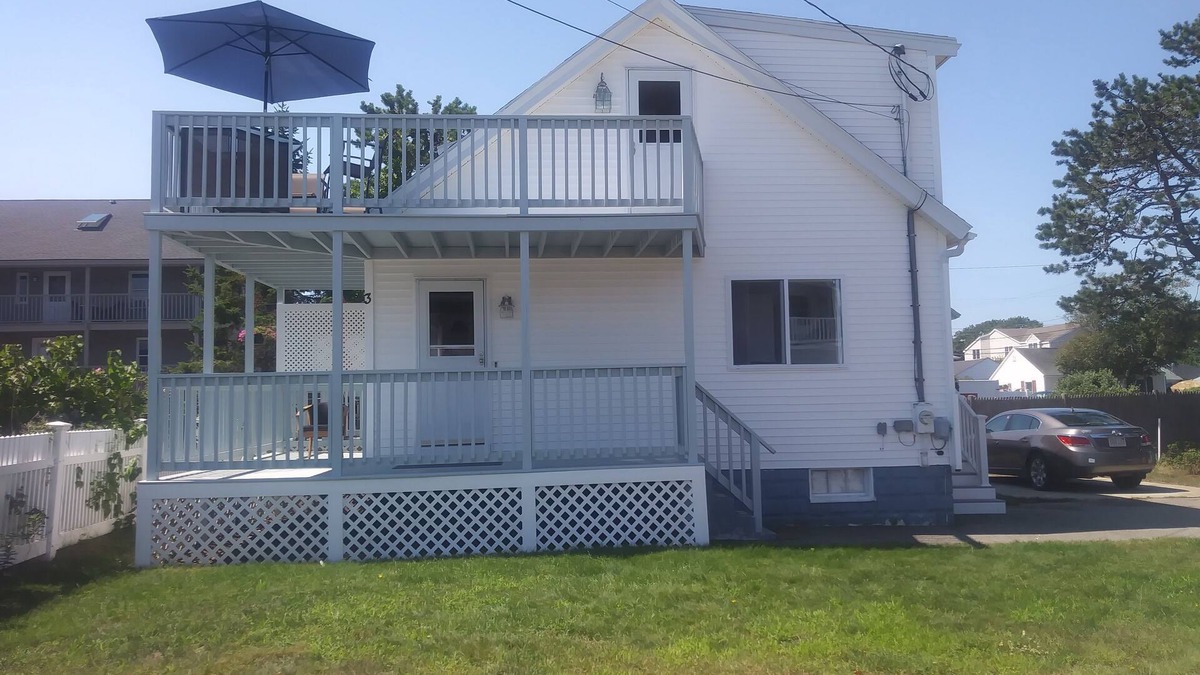 Old Orchard Beach House | Entire House! Beach Views . Less then a 1 minute walk to the Beach.