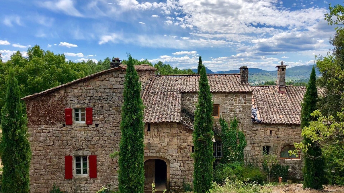 Payzac House | Entire Priory, sleeps 12, private pool in the heart of bucolic Ardèche