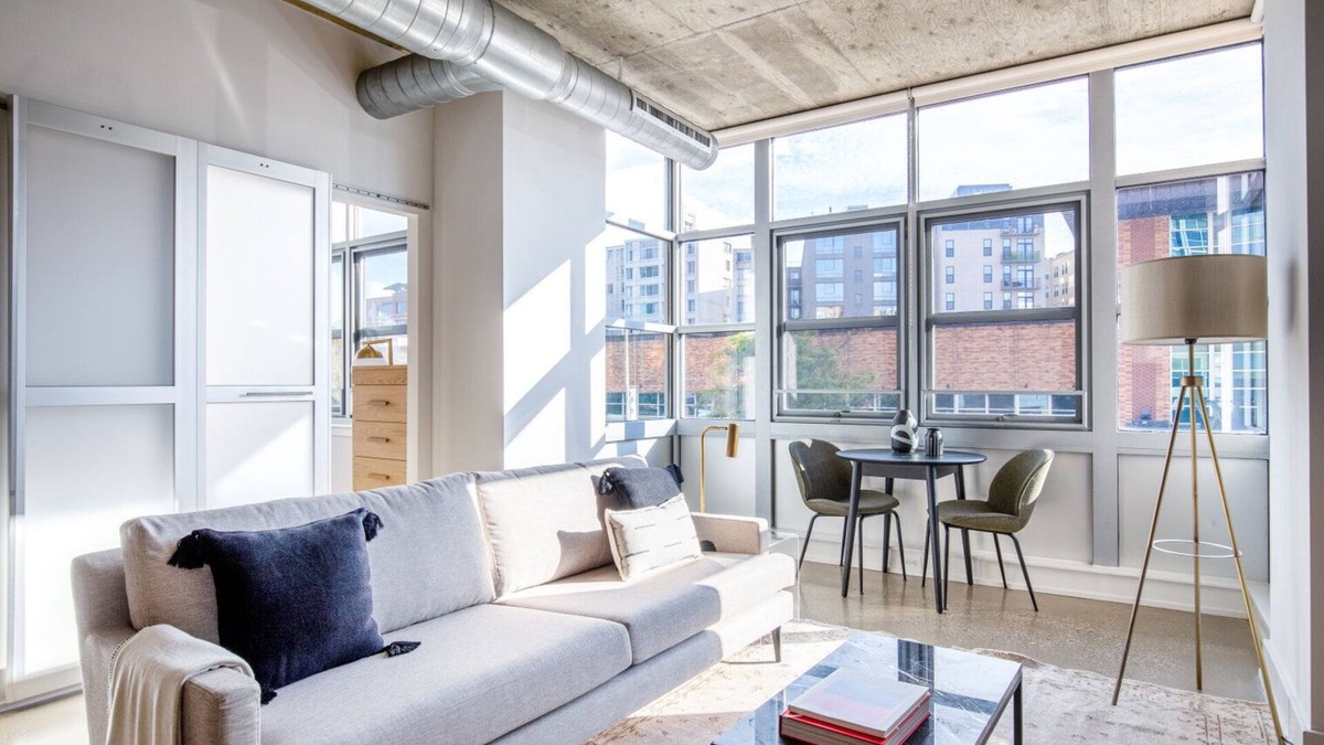 Logan Circle Apartment | Enviable Logan Circle 1BR w/W/D, Roof BBQ, walk to Metro, by Blueground