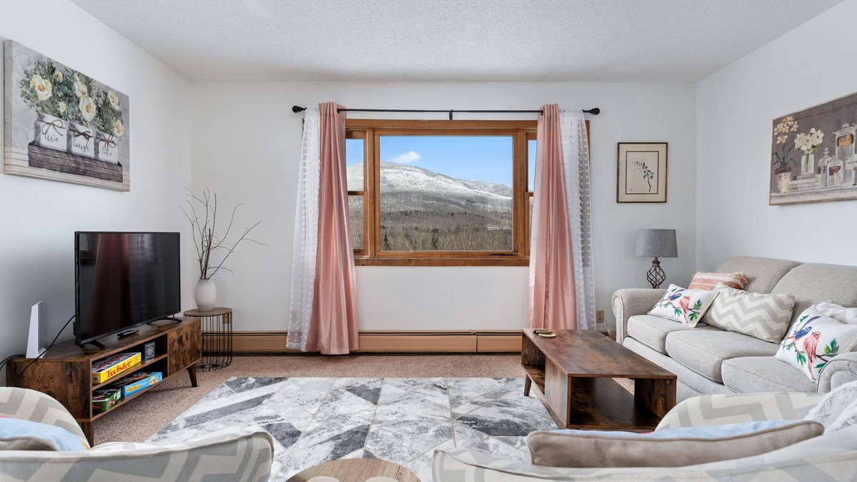 Eastern Vermont House | Epic View of Elmore Mountain - 20 min to Stowe NO Clean Fees