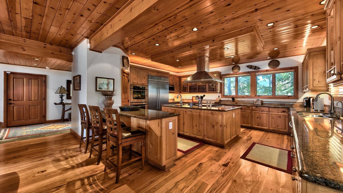 Tahoe Keys House | Epic Waterfront Estate, Dream Kitchen, Mountain Views, Dock, Hot Tub, Grill: Lakeside Estate