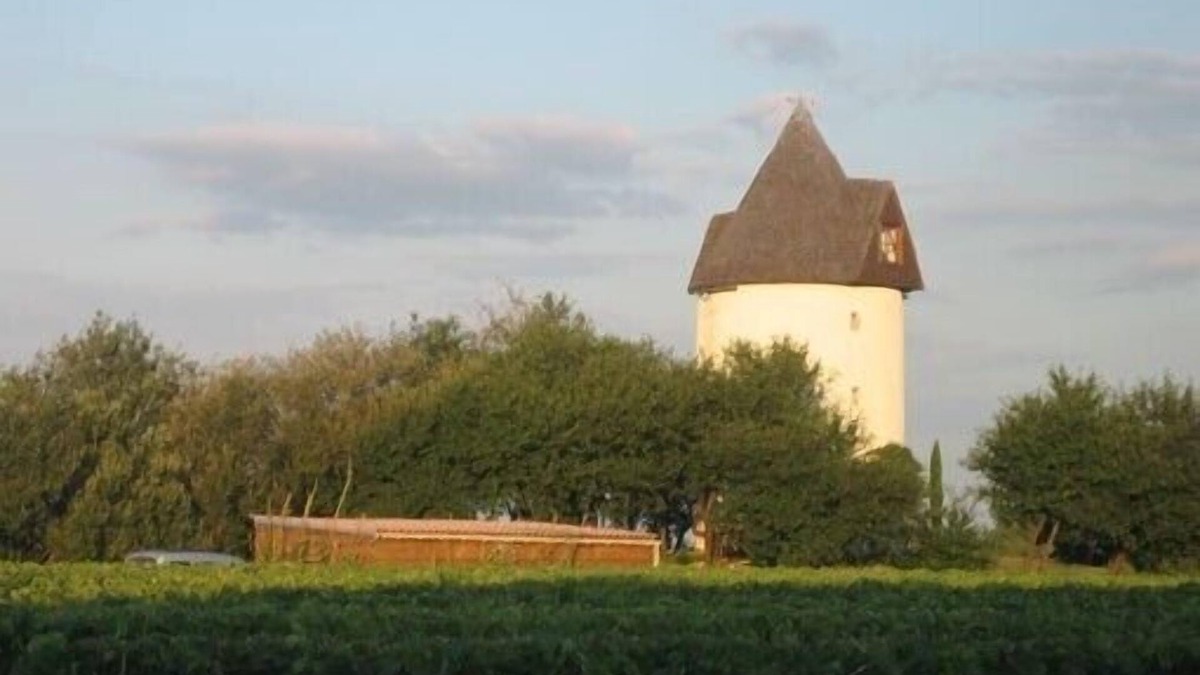 Saint-Fort-sur-Gironde Cottage | Equipped windmill with view of the Gironde estuary