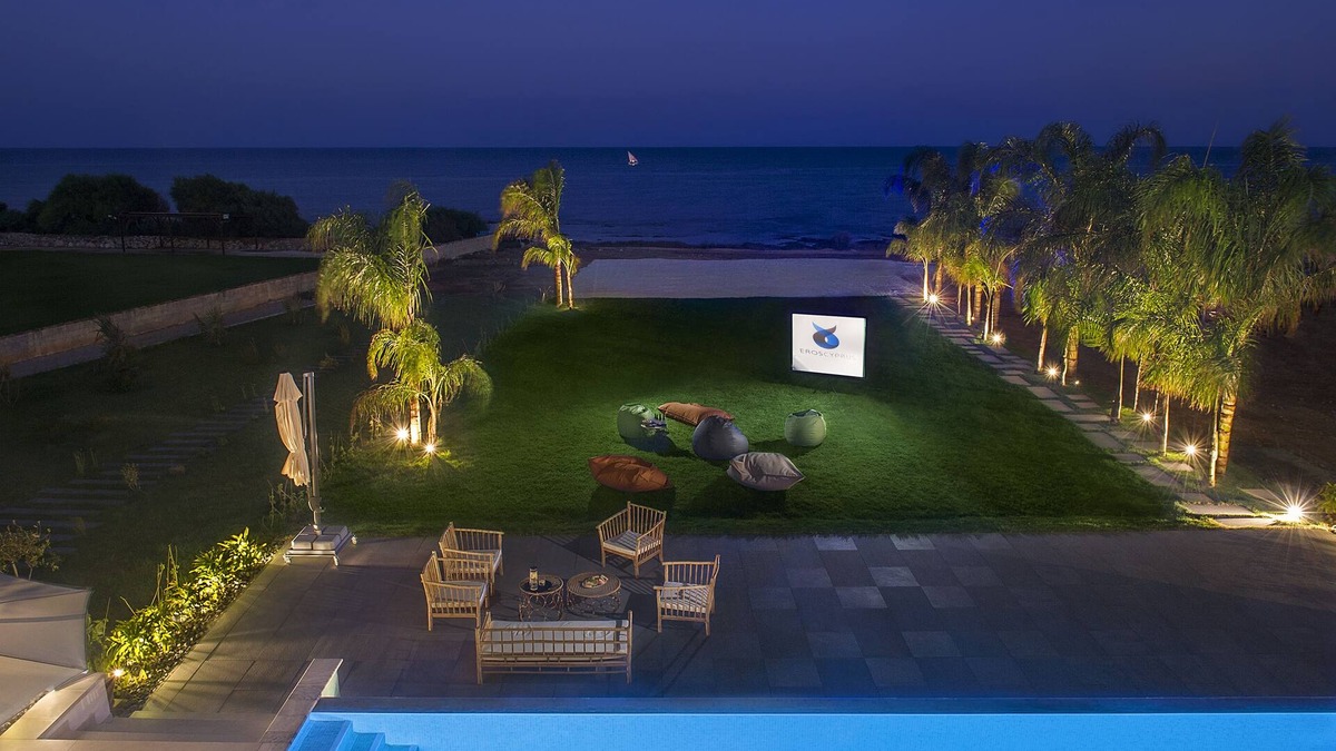 Ayia Thekla Villa | Eros Cyprus: Sea Front Luxury Villa with option to add catering and services