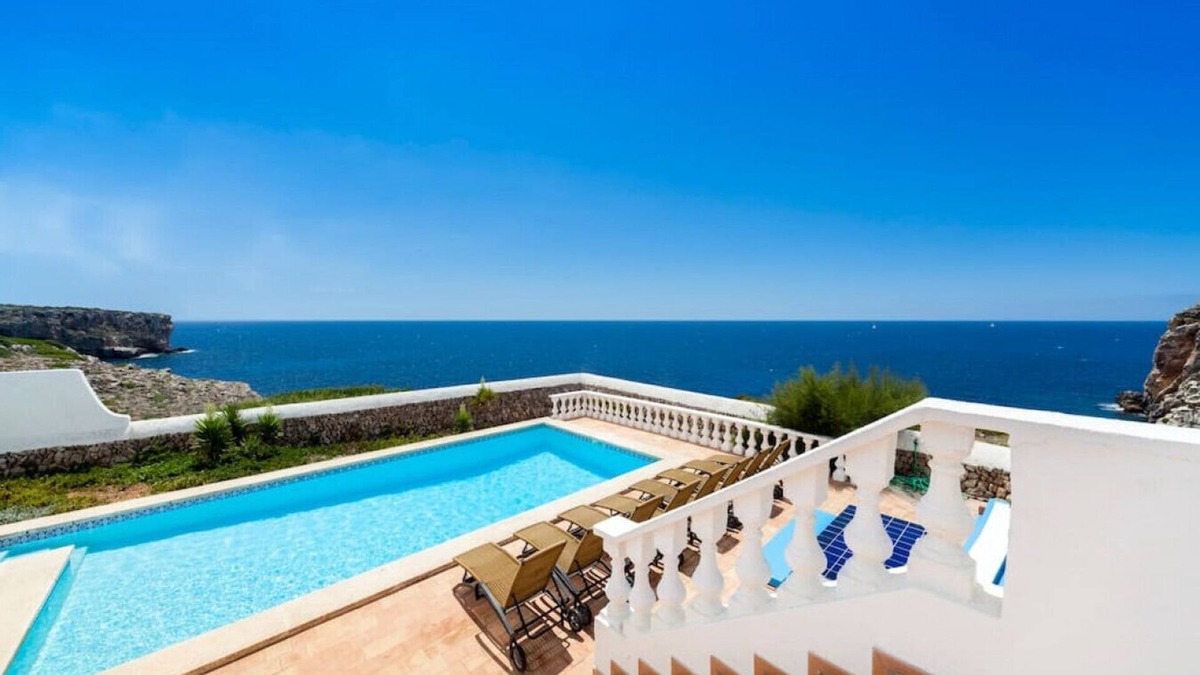 Es Canutells House | Es Macar, heated Pool, In front of the sea