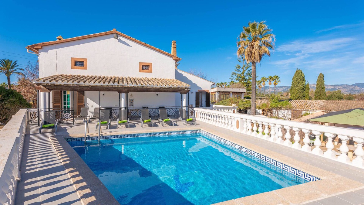 Son Sardina Villa | ES MOLI DELS REIS - Fantastic house with private pool in Palma. Free Wi-Fi