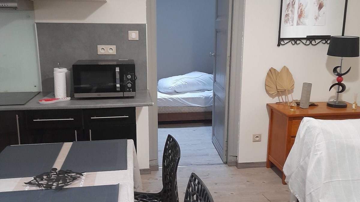 Maraussan Apartment | Escale Voltaire, T2, 32 m2 au Calme, Centre Historique